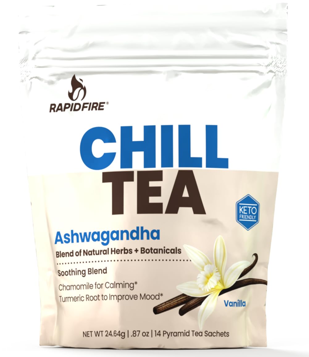 Tisane du Soir Camomille, Curcuma & Ashwagandha – 14 Sachets